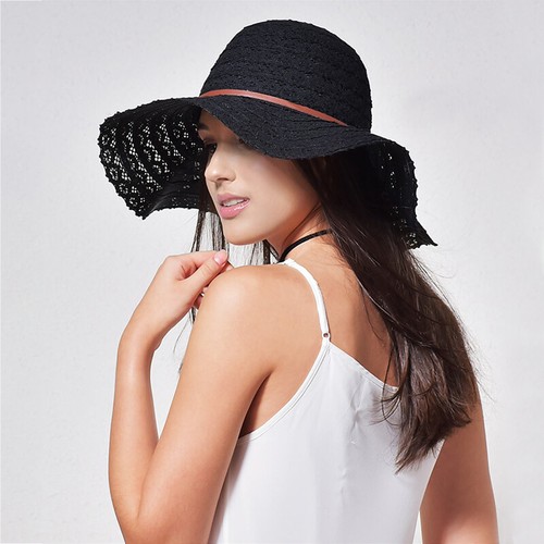 Summer women straw hat wide - women,