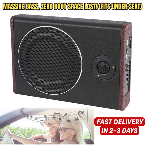 Active subwoofer auto 600w - subwoofer,