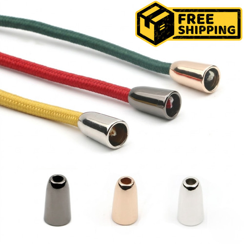 Metal cord end toggles - cord, draw