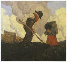 Potato Harvest, Paul Henry