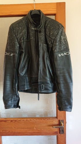 Wolf leather jacket for - jacket,