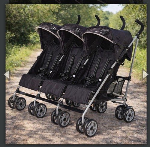 Triple buggy pushchare - buggy, /