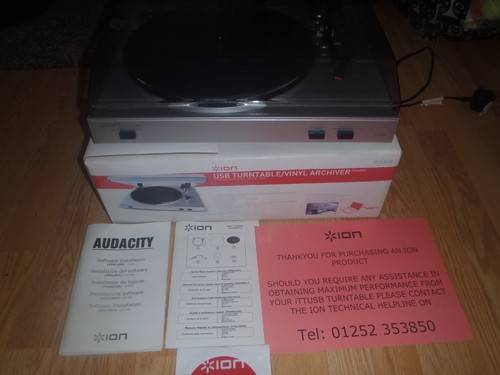 Ion usb turntable - turntable, ttusb05