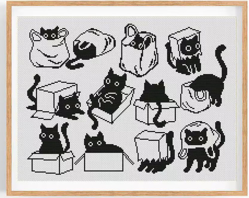 Cats count counted cross - 14,