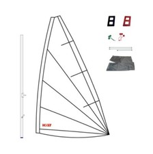Laser® Radial / ILCA6 Sail & Lower Mast Rig Package : HT7191