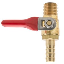 Solid Brass 1/4" NPT Lever