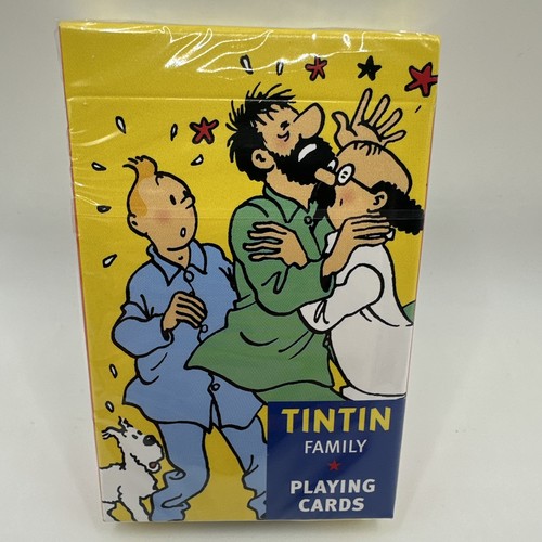 Tintin family playing cards - playing,