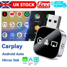 3In1 Wireless Carplay Smart Mirror Link Carplay Android Auto USB Dongle