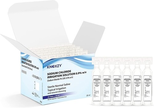 Sterile saline pods 20ml eye - pods,