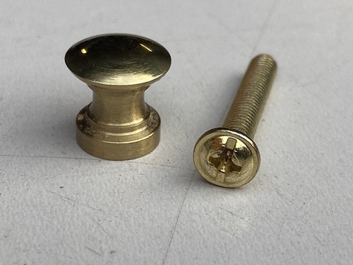Brass drawer knobs - brass,