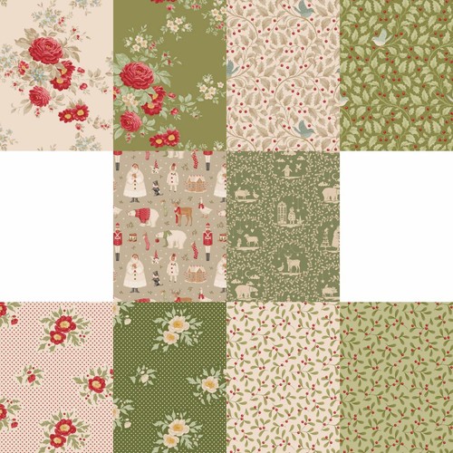 Merry little christmas - christmas, cotton