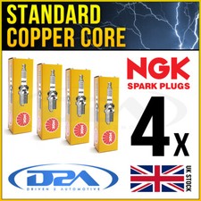 4x NGK BUR6ET 3172 Standard Spark Plugs For SKODA PICK UP 1.6 06/98-->