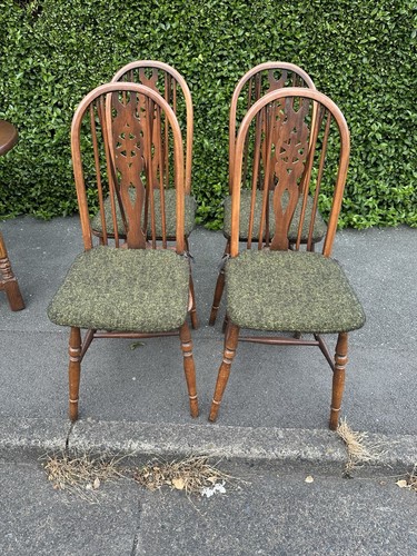 Dining stand chairs solid - 4,