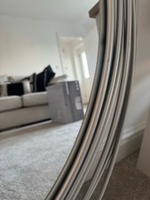 Next Round Silver Wire 90cm