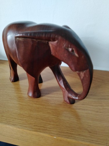 Vintage teak hand carved - vintage, hand-carved