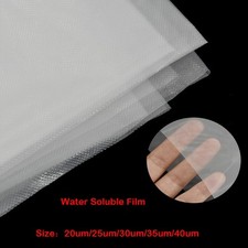 100X100cm PVA Fiber Water Soluble Embroidery Stabiliser Film Fabric Sewing Craft