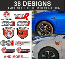 vauxhall stickers badges logo vauxhall signum vectra viva vx220 vxr sri gsi sri