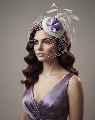 Fascinator bespoke vintage - fascinator,