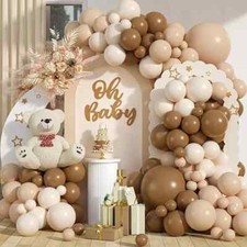 RETRO BALLOON ARCH KIT + Garland Happy Birthday Baby Shower Wedding Party Decor