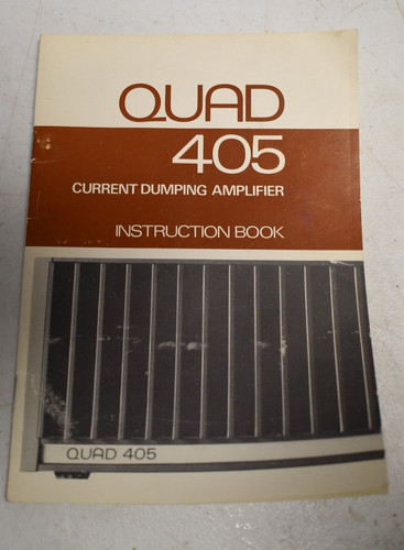 Original quad 405 current - quad,