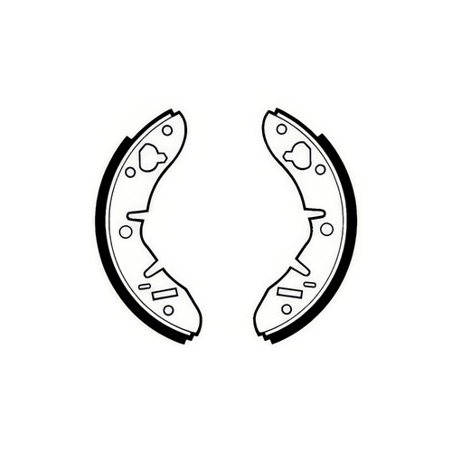 Delphi ls1415 brake shoe - shoe, set