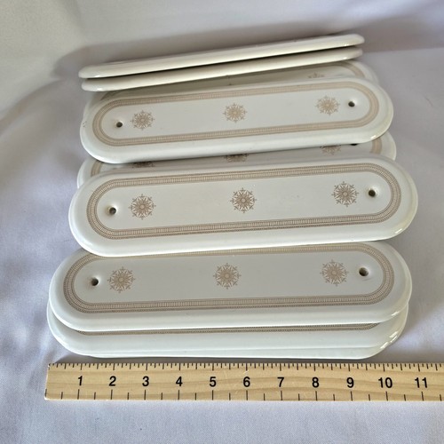 Ceramic finger door push plate - ceramic,