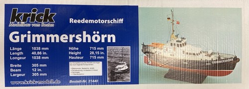 Radio controlled model boat - radio,