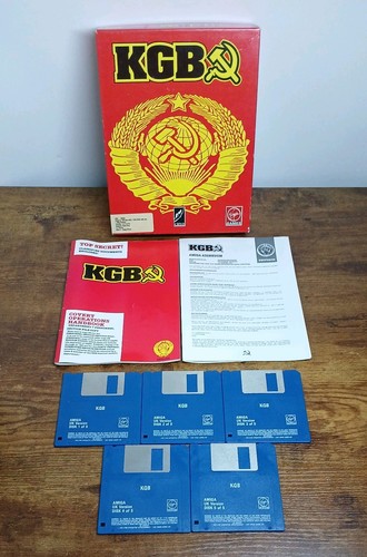 Commodore amiga kgb big box - kgb,