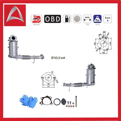 Soot particulate filter - ✅,