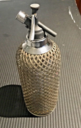 Antique 1920 mesh encased - mesh,