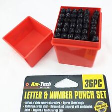 Number Letter Stamp Set