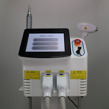 2 IN 1 808nm 755nm 1064nm Diode Laser Hair + ND YAG Pico Tattoo Removal Machine