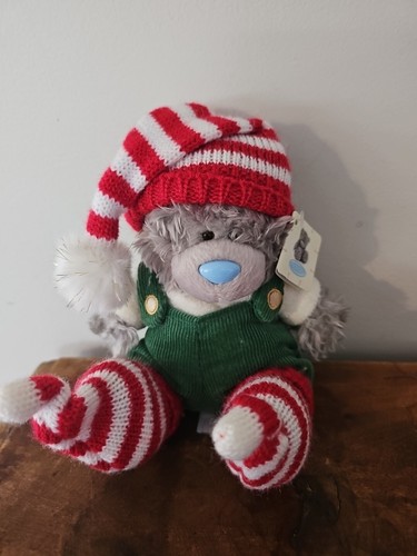 Blue nose bear christmas - bear, elf