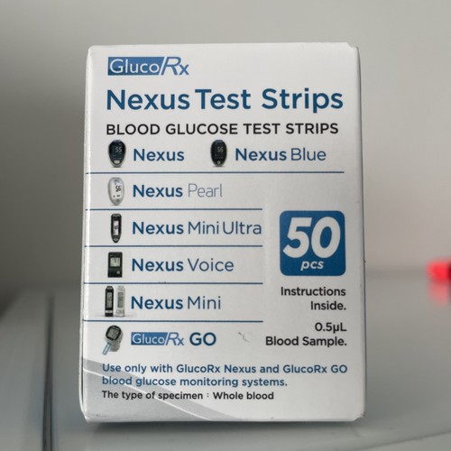 Glucorx nexus blood glucose - blood,