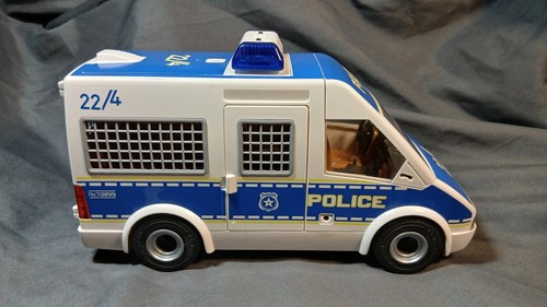 Playmobil police van - van, working