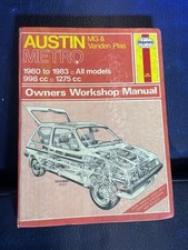 Haynes Austin Metro 1980-1983