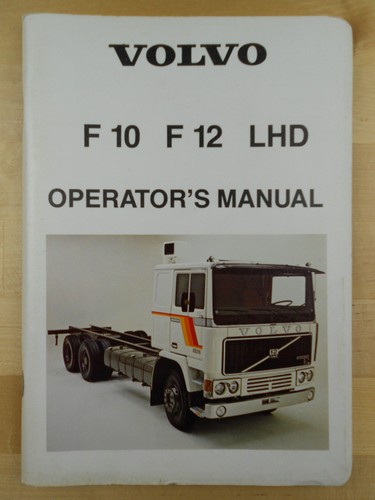 Volvo f10 f12 - f12, manual
