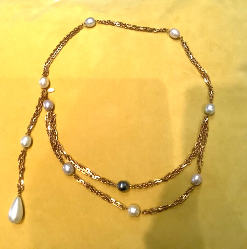 Vintage chanel chain pearl - vintage,