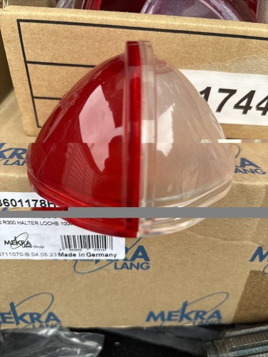 Rubbolite 1744 red - and, clear