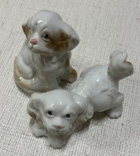 2 vintage dog figure PEKINGESE