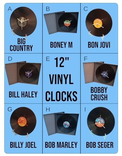 Wall clocks under 15 - 12",