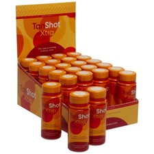 TanShot Xtra Tanning & Beauty Drink Beta Carotene Aloe Vera Vitamin Tan Shot