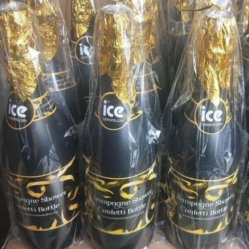 Champagne bottle confetti - x,