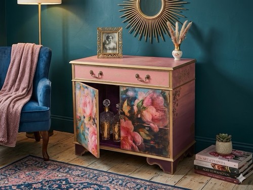 Vintage two door cabinet - vintage,