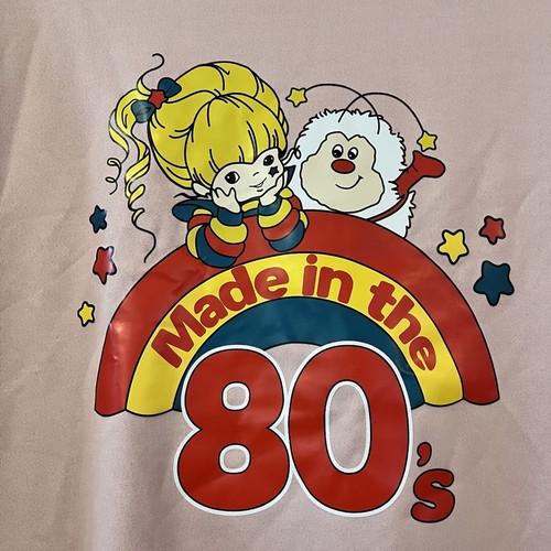 Rainbow brite pink - pink, sweatshirt