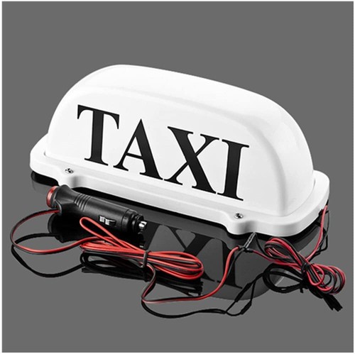 12v taxi cab sign - roof, top