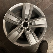 VOLKSWAGEN T5 T6 TRANSPORTER 17 X 7J DEVONPORT WHEEL 7E0601025M HIGHLINE GENUINE