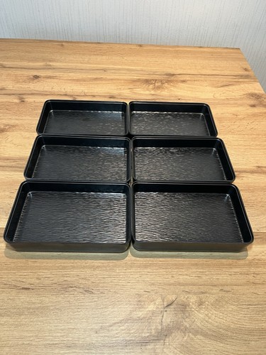 Set black melamine - of, 6