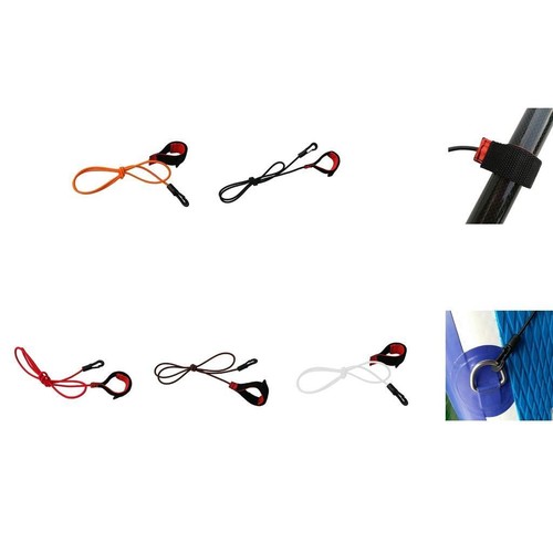 Elastic kayak paddle leash - elastic,