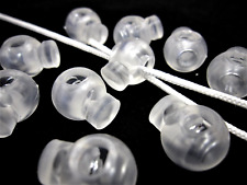 10 Roman Blind Spring Loaded Cord Orbs Stoppers String Adjuster Levelling Toggle
